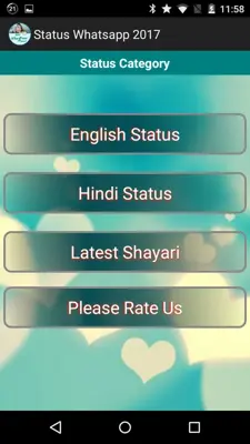 Status WhatsApp 2017 android App screenshot 7